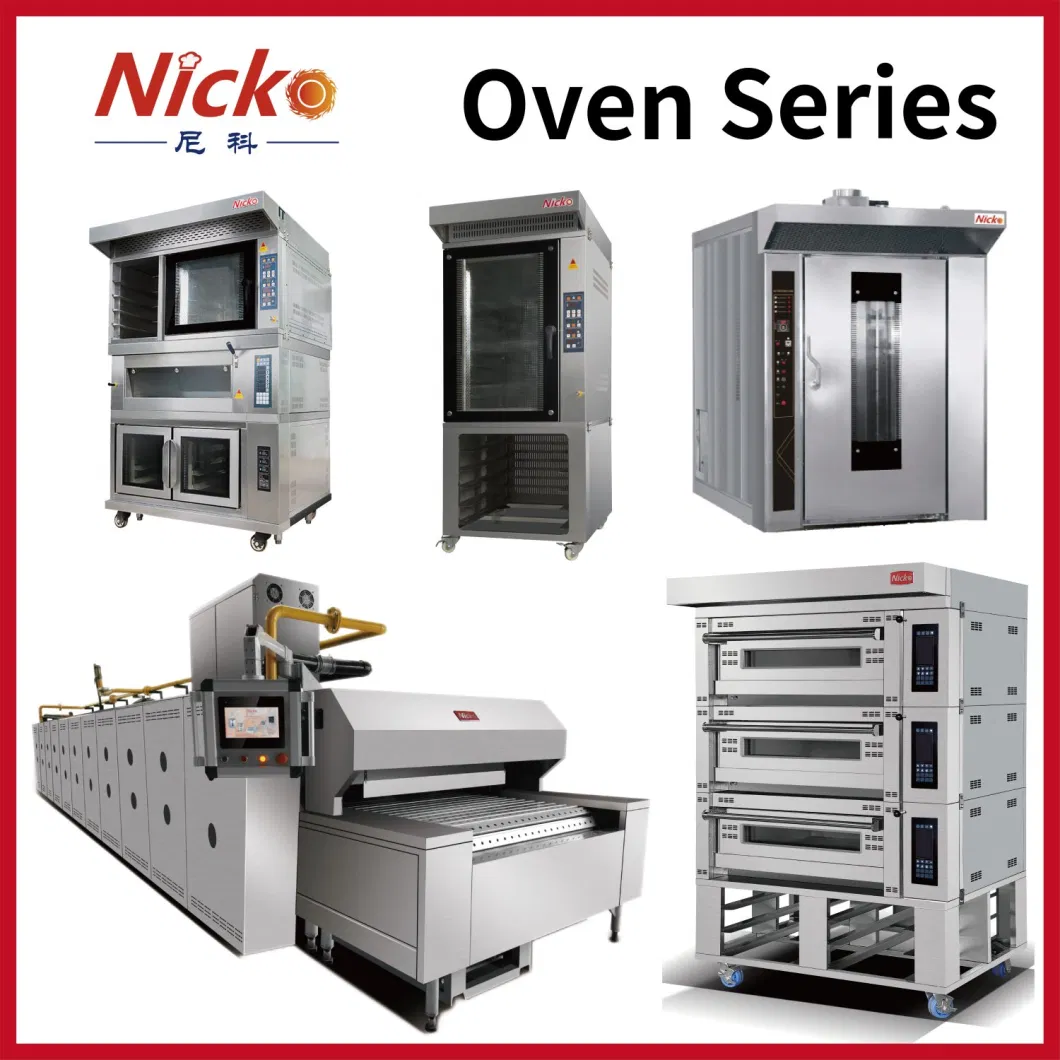 Micro-Computer Control Panel Single Deck Gas Bakery Oven for Bread