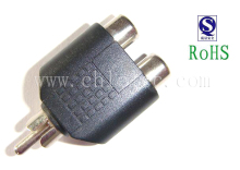 RCA Plug to 2RCA Jacks