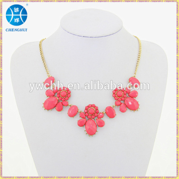 Chunky bubblegum kids necklace