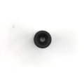 Black epoxy coating magnet Dia8x4mm with countersunk hole