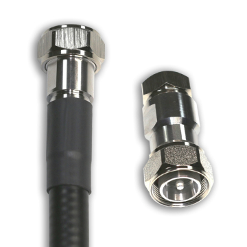 Electric Male Straight 4.3/10 Mini Din RF Coaxial Connector for Cable Assemblies