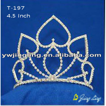 Concurso de diamantes de imitación Holiday Tiara Crowns