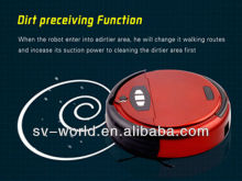 robot vacum cleaner dirt detect, robot vacuum cleaner with mop,Anti-falling,Remote control