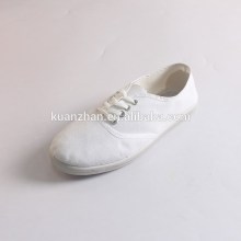 Cheap white canvas shoes factory wholesale