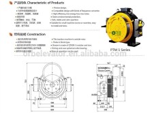 Elevator PM gearless traction machine