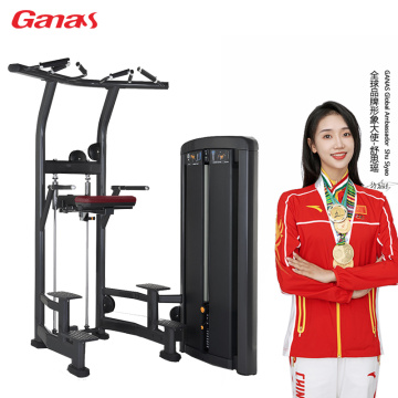 Gimnasio comercial Equipos de fitness Assist Dip Chin