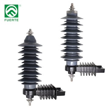Outdoor Ceramic Housing Lightning Arresters for Line Discharge Class 2 Substations