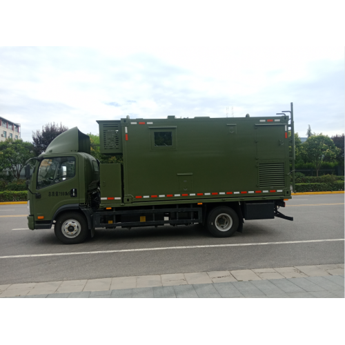 Intsik na Tagapamahala ng Tsino na Truck EV na may Generator na Ginamit para sa UAV Equipment Detection and Testing Operations