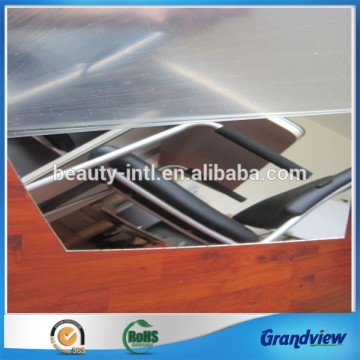 plastic mirror sheet/acrylic mirror sheet hot sale