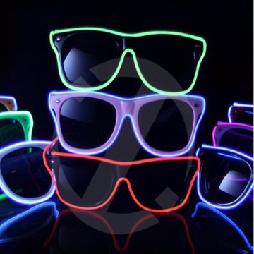 EL Wire Glasses - Bright Light Festival Party Glow Sunglasses
