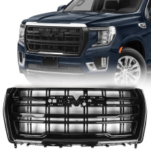 GMC Yukon 2021-2023 Front Air Grille - Black without Chrome