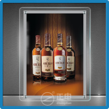 High Quality ZD Super Slim Light Box 90 Flashing Modes Sign Light Box RGB5050 LED Advertising Sign