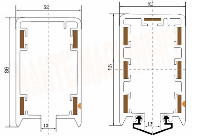 Line Feeding for Enclosed Conductor Rail