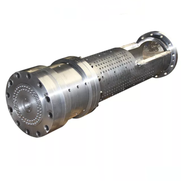 Custom Screw Barrel for Squeezer: Removing Water Technique