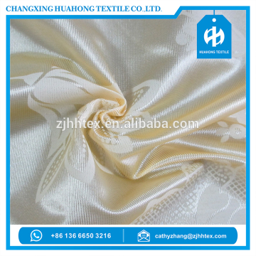 Warp knitted polyester printed quilted mattress ticking fabrics for modern home textile