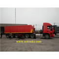 Tippy Semi Trailer motocin tare da Axles 3