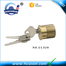 High quality sercurity brass rim lock cylinder