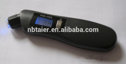 Car digital pressure gauge, digital tire gauge, easy operated digital tire gauge, digital tire meter