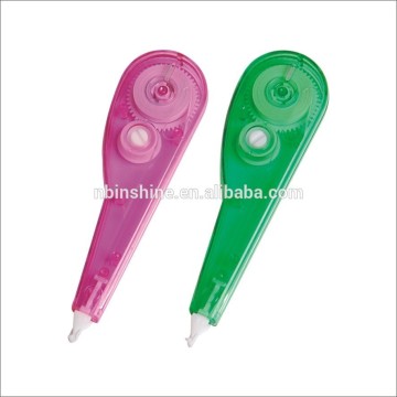 Pen shape plastic correction tape , shaped stationery correction tape