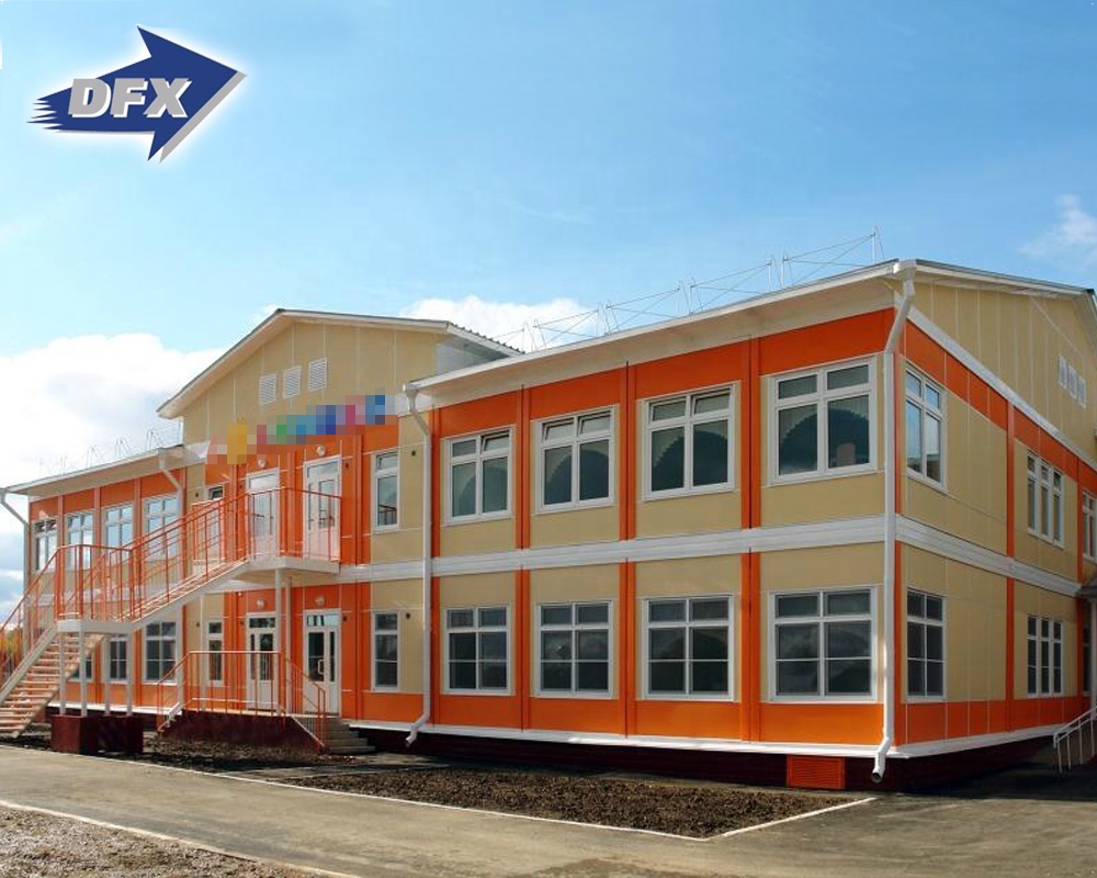 Multi or Single Floor Construction Prefabricated Light Steel Framed School Building