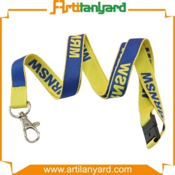 Polyester Material Woven lanyard