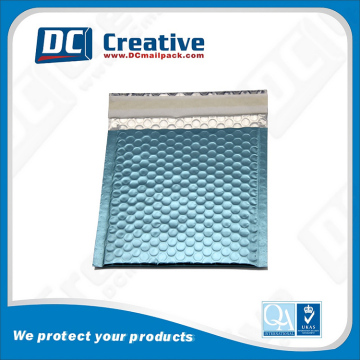 High Quality Multicolor Shiny Bule Metallic Bubble Mailers