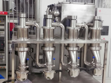 Airflow Quadruple Classifier for Powders