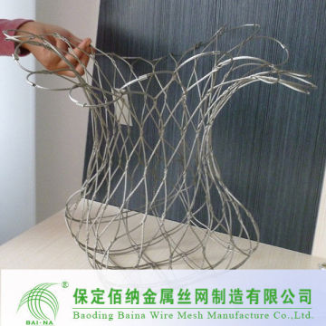 SS 316 wholesale Wire Mesh/ Basket Cable for Stone