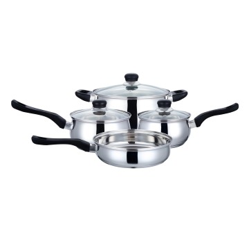Made in Stainless Steel Cookware 7pcs for Home