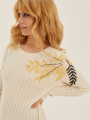 Sweater Pullover O-Neck Regular yang selesa