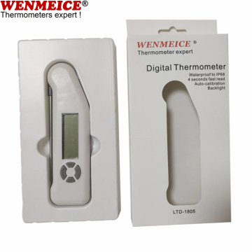 Waterdichte opvouwbare digitale vleesthermometers