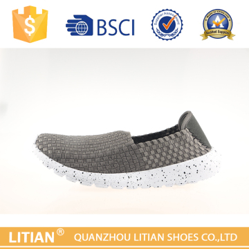 wholesale dc shoes slip on weaving shoes for men