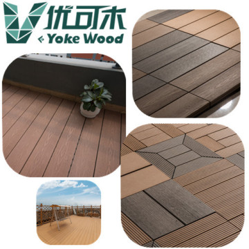 Anti UV economical WPC decking