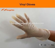 Yellow Household Gloves Color Disposable Vinyl Gloves