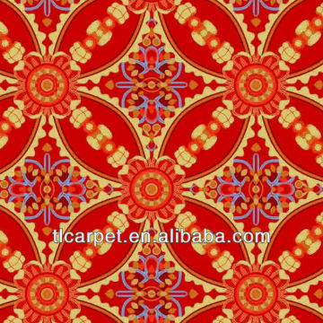 Festive Red Wilton Carpet FE-1001