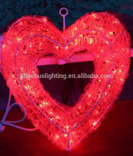 motif romantic quality led heart light
