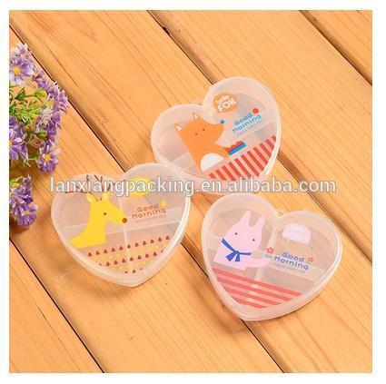 Cute Small Durable Plastic Pill Case/Box Wholesale