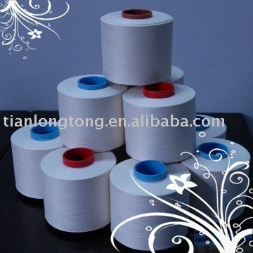 24s virgin polyester spun yarn