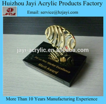 Custom shaped acrylic awards,acrylic award stands,heart shaped acrylic award