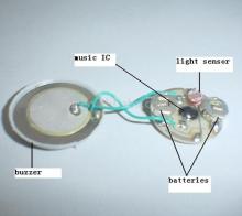 Light Sensitive Melody Module