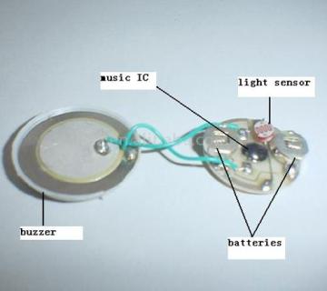 Light Sensitive Melody Module