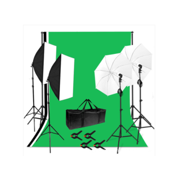 12W mini solar home lighting kit