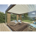 Electric Aluminium Pergola Pavilion With Retractable Roof