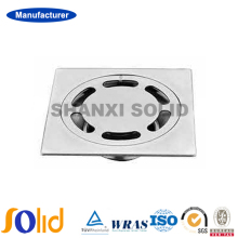 Bathroom Hardware Hexagonal Shape Stainless Steel Bthroom Square Floor Drain