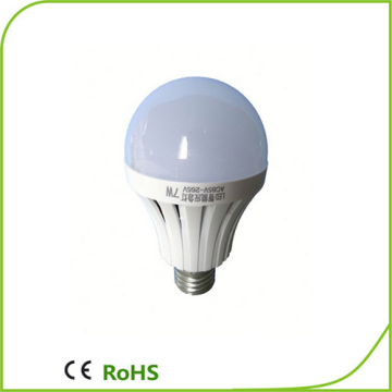 ac dc A60 e27 7w led rechargeable emergency bulbs