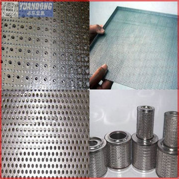 perforated sieve mesh, perforated filter mesh (factory sale price)