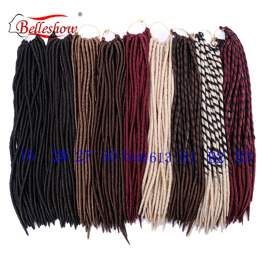 Hot sell 18 Inch hair Extension Crochet Braid  afro kinky bulk twist crochet braid hair straight faux locs