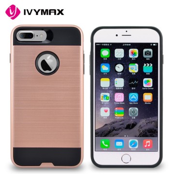 Durable PC+TPU case for iphone 7 plus ivymax phone case