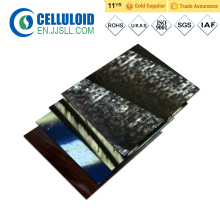 Colorful cellulose acetate sheets for beads material