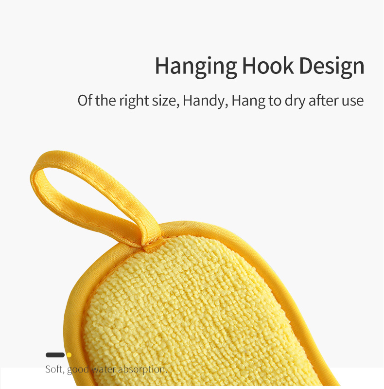 microfiber kitchen sponge